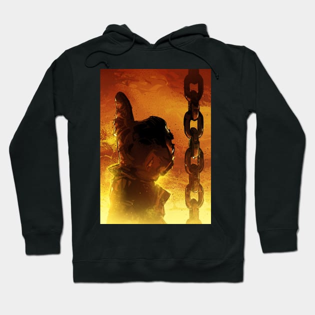 Terminator Thumb Hoodie by nabakumov